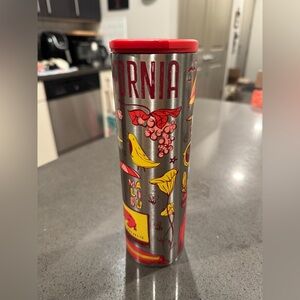 Starbucks California Themed Stainless Steel Tumbler